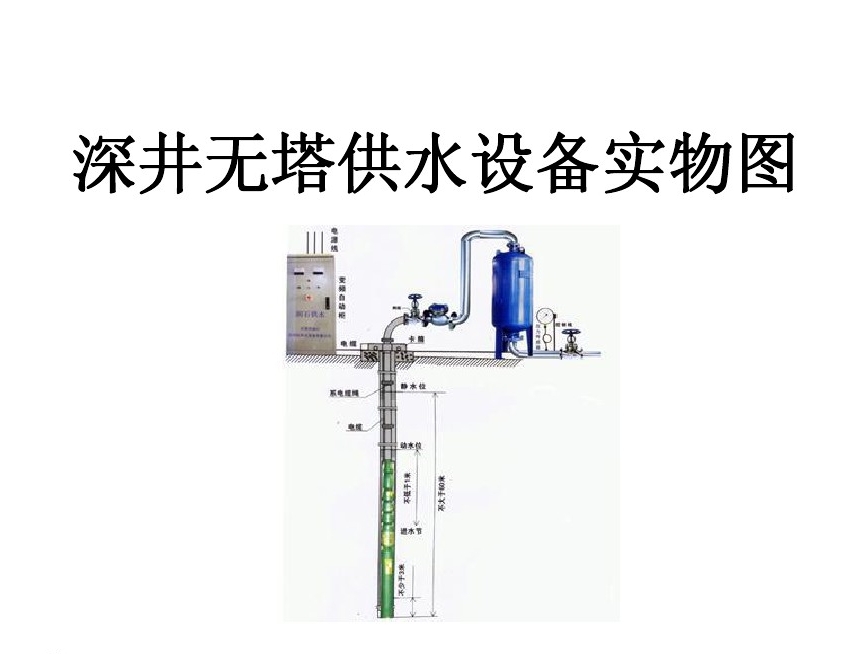 咸宁咸安区井泵无塔式供水设备